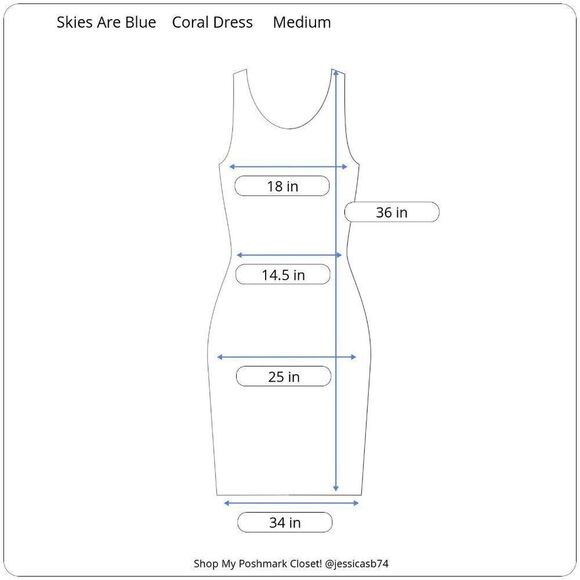 Skies Are Blue Dress - Picture 8 of 8